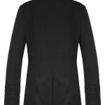 Black-Military-Jacket-Goth-Steampunk-Vintage-Pea-Back