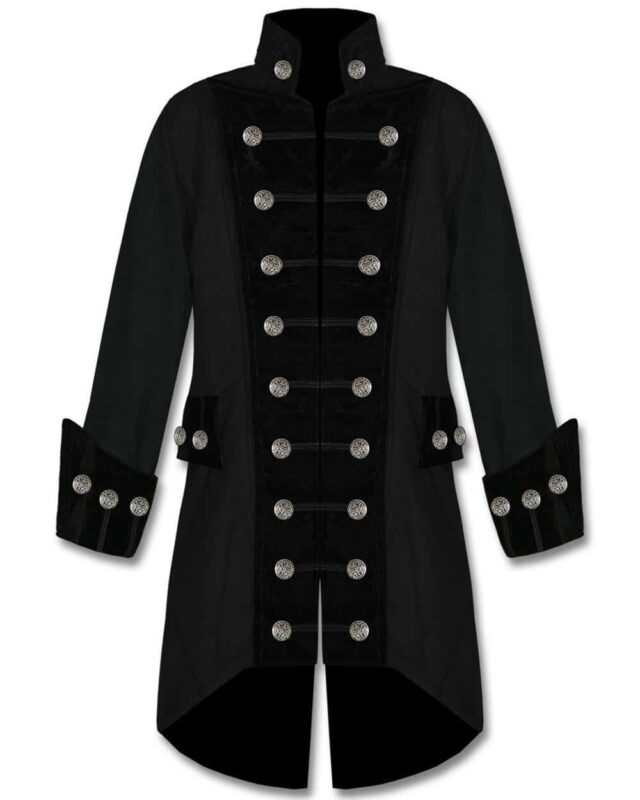 Black velvet trim jacket, best jackets, jackets for men, traditional jackets.