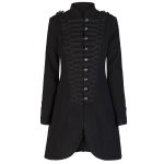 ladies-new-black-military-gothic-style-braided-wool-effect-coat-jacket