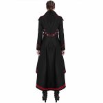 punk-rave-steampunk-military-jacket-for-women-back-model