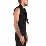 tripp-nyc-zip-off-bondo-bondage-emo-cyber-goth-scene-metal-punk-jacket-coat-vest-side-sleevless