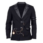 vintage-goth-steampunk-jacke-herren-schwarz-gothic-black-jacket-front