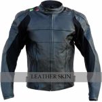 Bike-Racing-Black-Leather-Jacket-with-Free-CE-Armors
