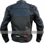 Bike-Racing-Black-Leather-Jacket-with-Free-CE-Armors-back