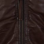 Brown Soft Real Leather Jacket close