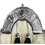 White-Rabbit-fur-full-dress-kilt-sporran-closeup