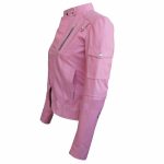 Brando-Pink-Leather-Jacket-for-Women-pocket