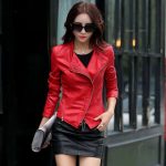 Short-Leather-Blazer-Coat-Jacket-for-Women-red