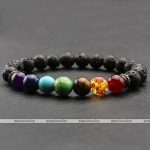 Lava-Rock-Stone-Bead-Buddha-Skull-Hamsa-hand-Evil-Eye-Bracelet-7-chakra
