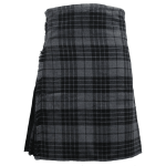 Hamilton-Grey-Tartan-Kilt-front