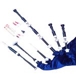 Bagpipe Black Mount Navy Blue