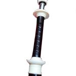 Bagpipe Black Mount Navy Blue stick