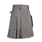 Workman-utility-kilt-Grey-left