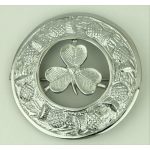 Shamroc- Silver-Brooch