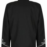 Black-Ussaro-Parade-Military-Jacket-Back
