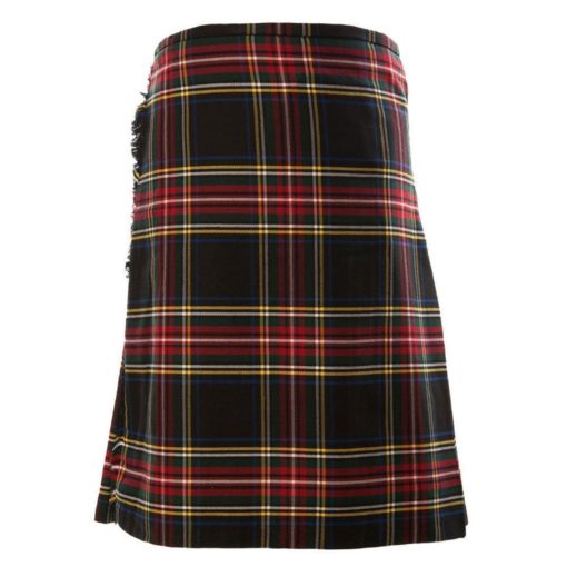 Black-Stewart-Tartan-Kilt Black Stewart Tartan Kilt , Scottish Tartan, Kilts for Men, Mens Kilt