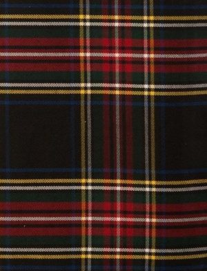 Black Stewart Tartan Kilt, tartán escocés, faldas escocesas para hombres, falda escocesa para hombres