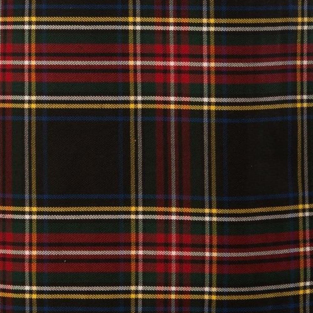 Black Stewart Tartan Kilt , Scottish Tartan, Kilts for Men, Mens Kilt