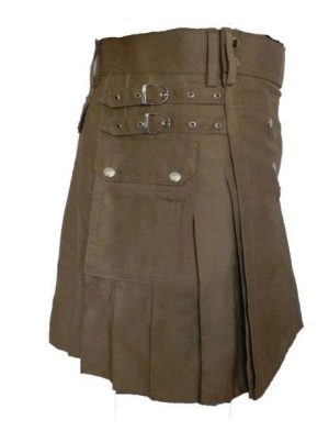 Faldas escocesas Khakhi Utility, mejores faldas escocesas, mejores faldas escocesas utilitarias, faldas khakhi kilts