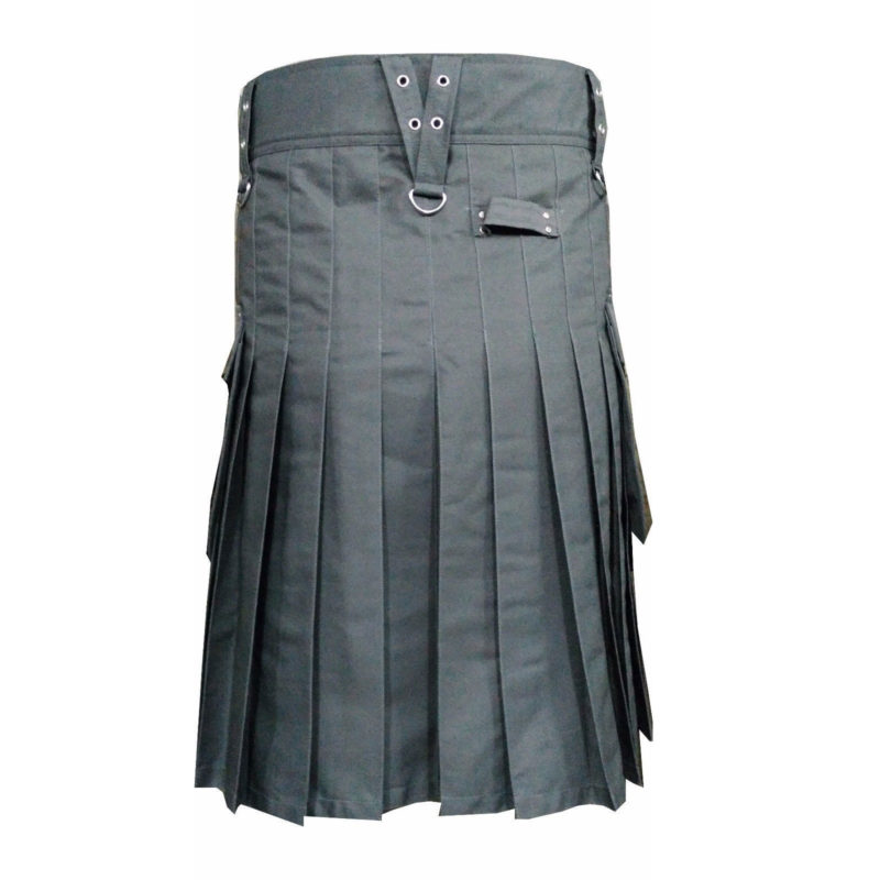 grey utility kilt, grey kilt, utility kilt, kilt for sale, utility kilt for men, grey kilt for sale, grey kilt for men