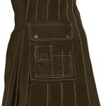 Handmade-Brown-Deluxe-Utility-Fashion-Kilt-links