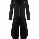 Men-Black-Handmade-Steampunk-Tailcoat-Jacket-Black-Gothic-Victorian-Coat-Front