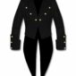 Tailcoat Steampunk Goth Victorian Swallowtail Jacket, Chaquetas góticas, Chaquetas unisex