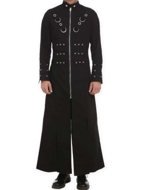 Goth Punk Industrial Vampire Jacke, Gothic Jacken, Jacken für Männer, Beste Gothic Jacks