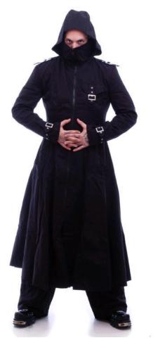 hooded trench coat, Gothic Clothing, Goth Jackets, best Jackets for Men