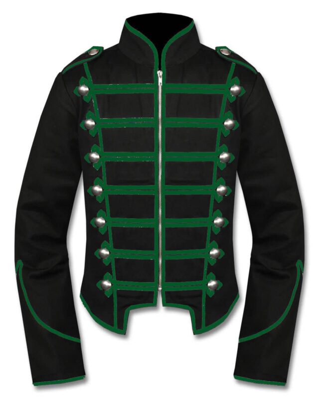 Military Marching Band Drummer Jacket, Traditional Jackets, Jackets for Men, Best Traditional Jackets, Seampunk jacket for sale, buy steampunk jacket, gothic jacket for sale, buy gothic jacket, goth jacket for sale, buy goth jacket, military jackets for men, military jackets for sale, buy military jackets