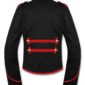 Military Marching Band Drummer Jacket, Traditional Jackets, Jackets for Men, Best Traditional Jackets, Red Black Pattern Jackets