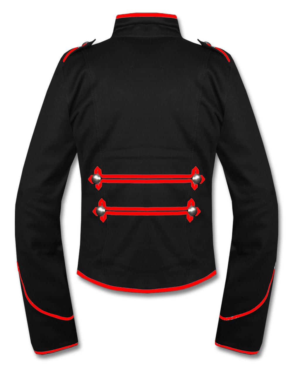 red marching band jacket