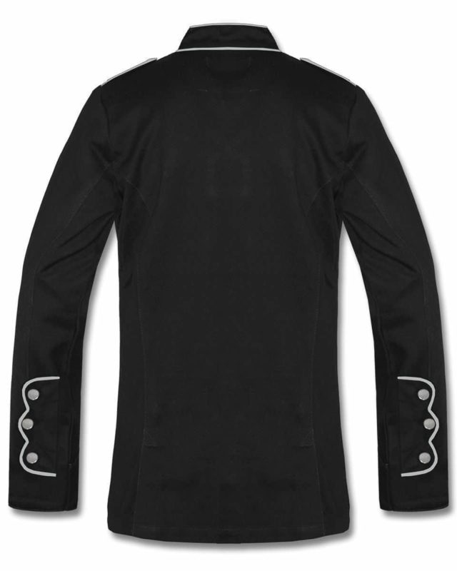 Military Jacket Black Red, Gothic Jackets, Military Jackets for Men, Best Jackets, Seampunk jacket for sale, buy steampunk jacket, gothic jacket for sale, buy gothic jacket, goth jacket for sale, buy goth jacket