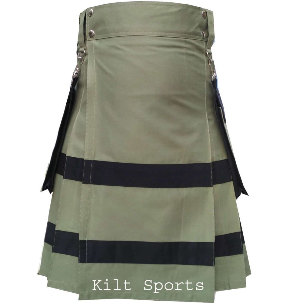 Utility kilt, cotton kilts, kilt for men