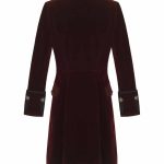 Red-Velvet-Goth-Steampunk-Victorian-Frock-Coat-Jacket-Back