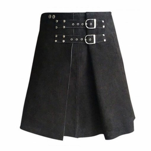 Roman-Gladiator-Leather-Kilt-Front Roman Gladiator Warrior, Leather Kilts, Warrior Kilts, best leather kilts