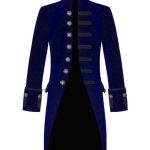 Royal-Blue-Velvet-Goth-Steampunk-Victorian-Frock-Coat-Jacket-Front