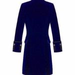 Royal-Blue-Velvet-Goth-Steampunk-Victorian-Frock-Coat-Jacket-back