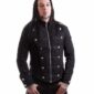 Handmade Black Military Jacket, Goth Punk Jacket, Best Traditional Jackets for Men, Best Jackets