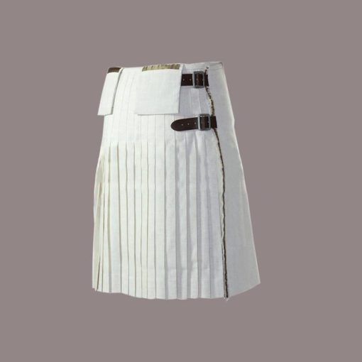 mens white kilt