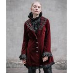 akacia-womens-jacket-frock-coat-red-velvet-goth-steampunk-front
