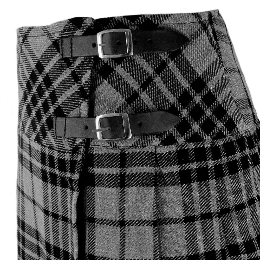 Billie Granite Gray Tartan, Tartan, Scottish Kilts