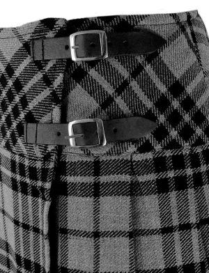 Billie Granite Grey Tartan, Schottenkaro, schottische Kilts