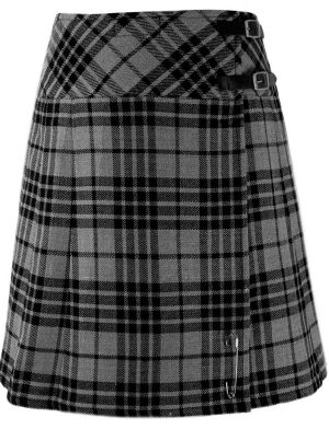 Billie Granite Grey Tartan, Schottenkaro, schottische Kilts