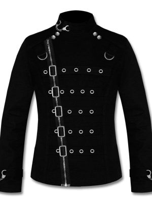 Gothic Tailcoat Jacket, Steampunk VTG Victorian Coat, Gothic Jackets for Men