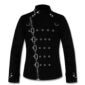 Gothic Tailcoat Jacket, Steampunk VTG Victorian Coat, Gothic Jackets for Men