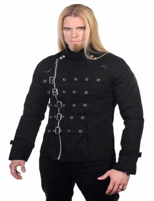 Gothic Tailcoat Jacket, Steampunk VTG Victorian Coat, Gothic Jackets for Men