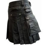black-leather-kilt-with-twin-cargo-pockets-side