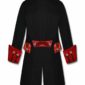 Black Red Velvet Trim Steampunk, Velvet Jackets, Gothic Clothing, Gothic Jackets