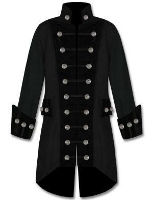 Black velvet trim jacket, best jackets, jackets for men, traditional jackets.